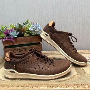 Lowa San Francisco GTX Gore-Tex Low Shoes Sneakers Brown Leather Men’s Sz 9